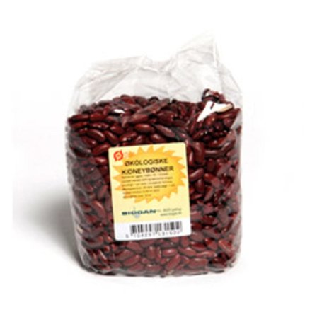 Biogan Kidney bønner Ø 1 kg, Helse & Madvarer, Pasta, Ris & Bælgfrugter, Bønner