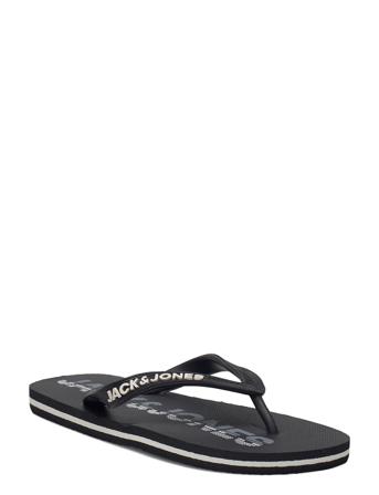 Jfwlogo 2 Flipflop Jnr Black Jack & J S