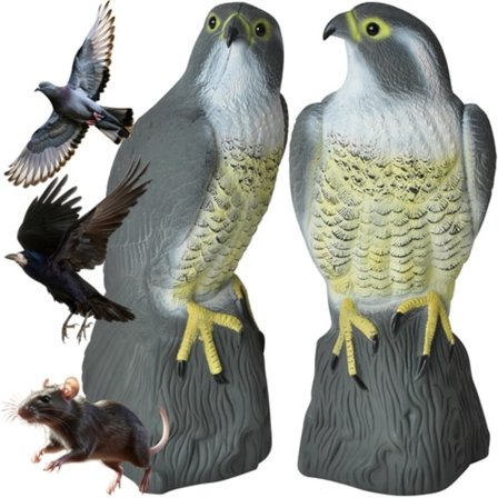 Fågelskrämma Falk - Skrämmer bort fåglarna