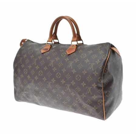 Louis Vuitton Vintage, Pre-owned Speedy 40 Bruin, Dames, Maat:ONE Size