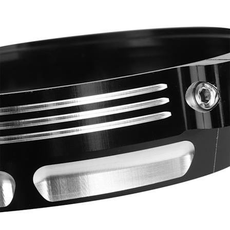 4,5 tum Huvudljus Trim Ring Skyddande Cover Dimljus Skydd Motorcykel Modifierad Del