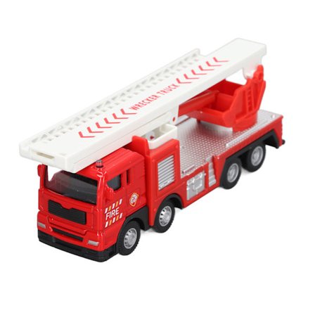 1:55 skala brandbiler børn simuleret legering brandbil køretøj legetøj dekoration fødselsdag gave brand høj højde redningsvogn