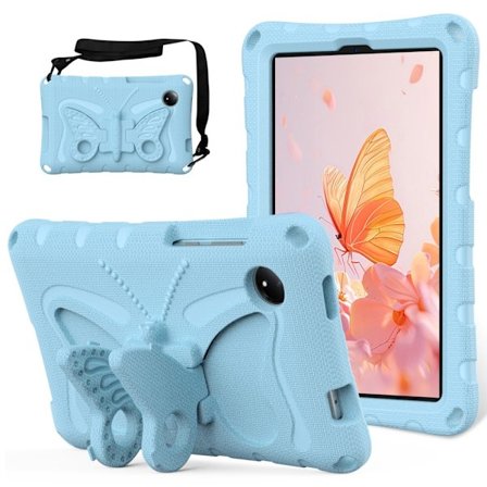 SKALO Xiaomi Redmi Pad SE 8.7 Butterfly EVA Cover - Lyseblå