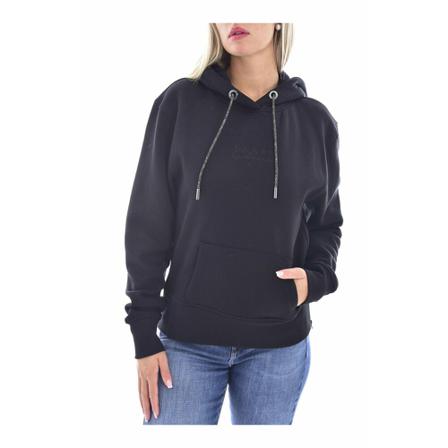 Guess, Sweatshirts ; Hoodies Czarny, Kobieta, Rozmiar: L