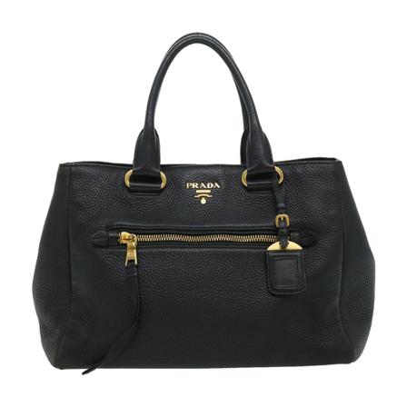 Prada Vintage Handbags Sort, Dame Vintage Tasker, Størrelse: ONE Size