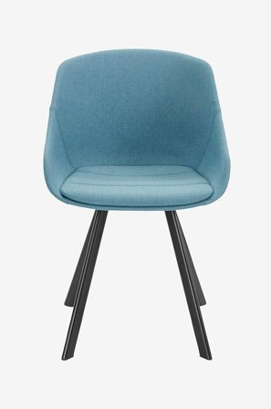 Loft24 - Ruokapöydän tuolit Ben, 2 kpl - Sininen - Käsinojalliset tuolit - - Homeroom