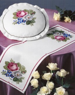 Läufer Blumenstrauß