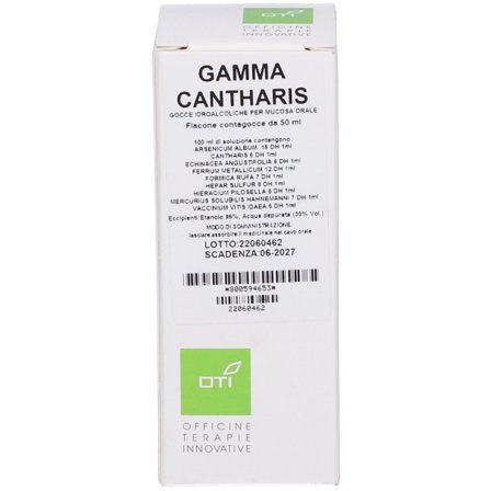Oti Gamma Cantharis Gocce 50ml