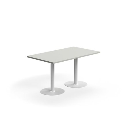 Bord VERTICUS, 1400x800x720 mm, vit/ljusgrå