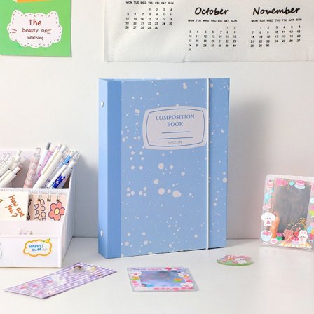 A5 Permabind Fotoalbum BLÅ BLÅ