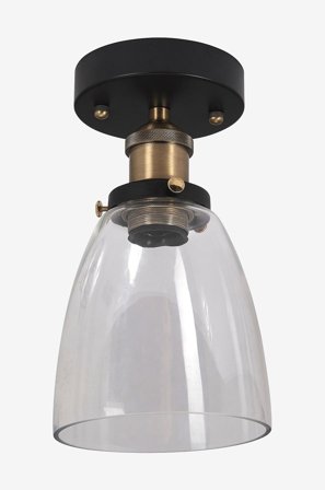 PR Home - Loftlampe Kappe 14 cm - Transparent - Badeværelsesbelysning - Fra Homeroom