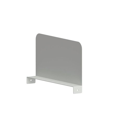 Hylleavdeler, 200x360 mm, lysegrå