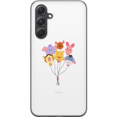Samsung Galaxy S24 FE Gennemsigtig cover Nalle Puh og Venner