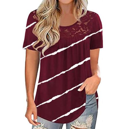 Printed Lös Topp