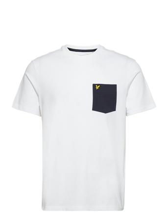 Contrast Pocket T-Shirt T-shirt Hvid Lyle & Scott
