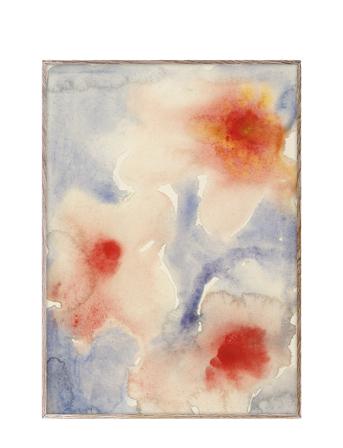 Three Flowers Home Decoration Posters & Frames Posters Illustrations Multi/mönstrad Paper Collective