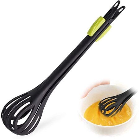 Kaffevisk, varm chokoladevisk, nylon køkken multifunktionel manuel visk med blødt håndtag