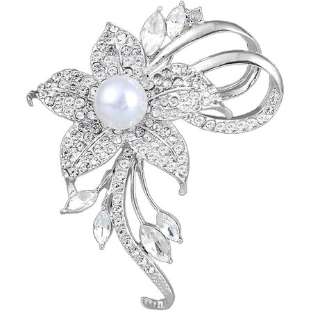 Blomstrede brochenåle til kvinder - Elegante brocher til kvinder, fremstillet med kærlighed og stil, brocher & nåle til kvinder, blomsterbroche 