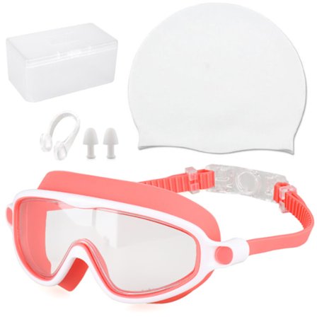 Uima-lasit lasten uimiseen, sumun- ja UV-suojalla, laaja näkökenttä, 3-15-vuotiaille