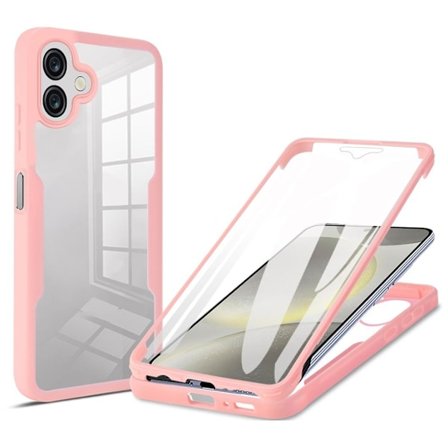 Samsung Galaxy A06 Skal med PET Skärmskydd - Rosa