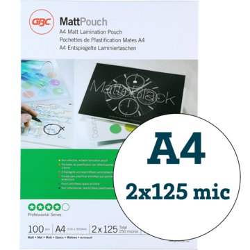 Lamineringslomme A4 125 Matt
