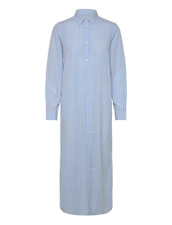 GANT | Rel Tonal Striped Seersucker Dress | 40