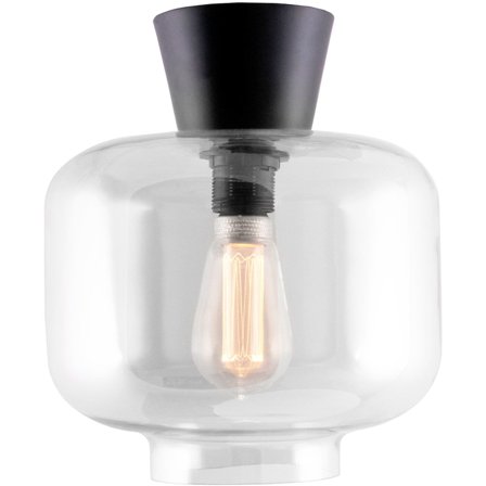 Globen lighting Ritz Plafond, klar/svart | Inredning > Lampor > Lampa | Bagaren och Kocken