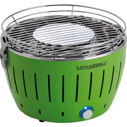 LotusGrill G-GR-280 Kulgrill 28 cm, grøn, Madlavning & grill