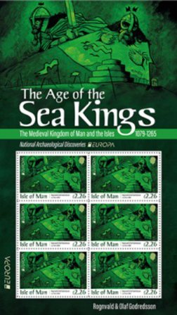 Isle of Man - EUROPA 2025 Nationale arkæologiske opdagelser - Postfrisk miniark