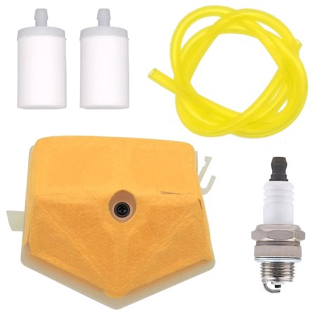 Paras trimmaussarja Husqvarna 51 55 -moottorisahoihin sytytystulpalla + ilmansuodattimella + polttoainesuodattimella + polttoaineletkulla, korvaa 