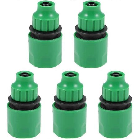5 stk. hurtigkobling slangekobling slangeadapter 8 mm indvendig diameter rørkobling
