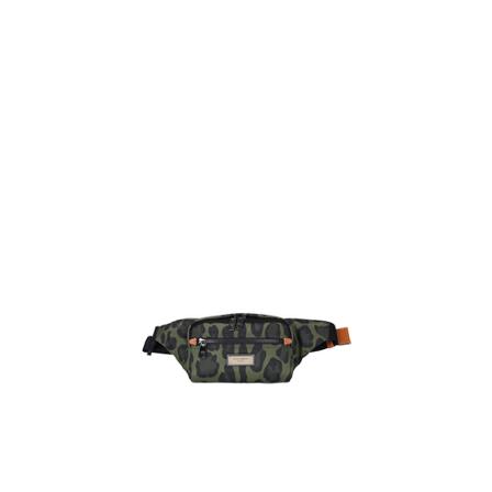 Dolce & Gabbana animalier print Tas , Groen , Heren , Maat: ONE Size Tassen
