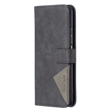 Yhteensopiva Xiaomi Mi 11i -kotelon kanssa, Premium PU-nahkainen folio-kansi magneettisella mustalla