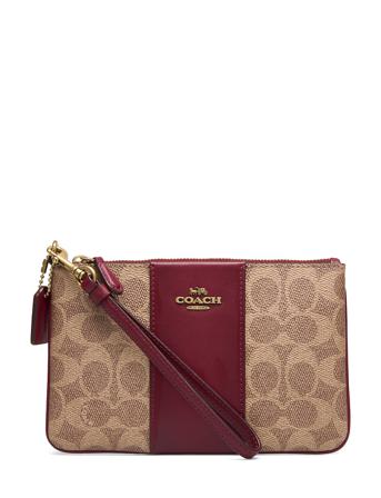 Cbk Cnv Sig Sml Wrl;B4/Nq4 Bags Card Holders & Wallets Wallets Brun Coach