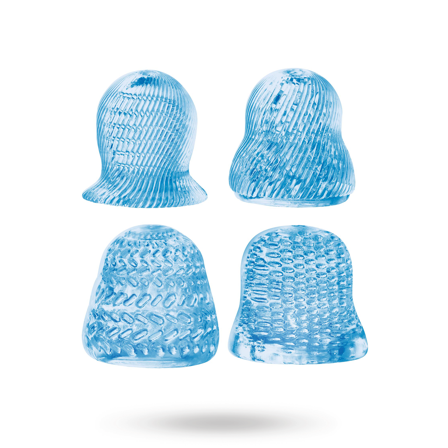 The Fedora 4in1 Glans Stroker Set Blue - Vuxen.se - Fleshlight, masturbator, lösvaginor, blowjob machine