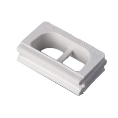 ABB 2138SW Sammankopplingsstycke halogenfri plast, Strömbrytare & vägguttag