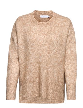 Cc Heart Alpaca Sweater Brown Coster Copenhagen