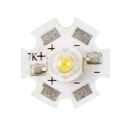 High Power Led - 3 W - Varm hvid - 210 Lm