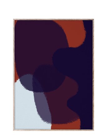 Paper Collective Ink Grain 03 - 30X40 Cm - Multi/patterned - 30X40CM