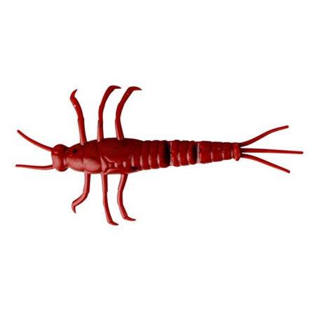 Savage Gear LB 3D PVC Mayfly 50mm Red 8pcs