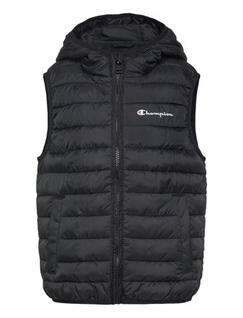Hooded Vest Champion Black