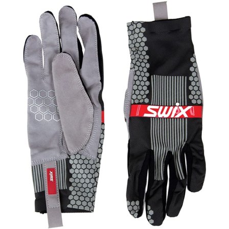 Swix Carbon Glove Unisex workout gloves Grey 6