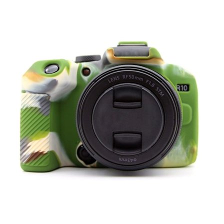 Canon EOS R10 silikoneovertræk - Camouflage