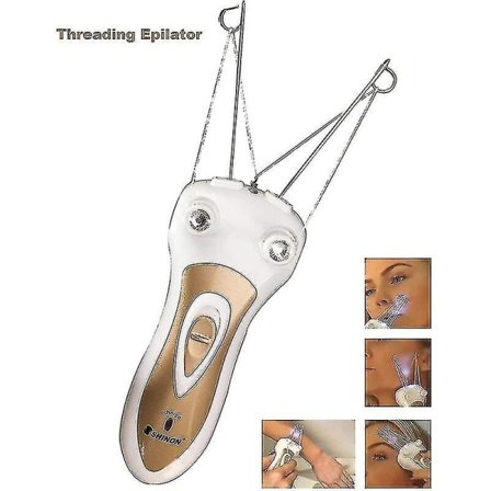 Elektrisk ansiktshår Epilator Tree Machine Bomullstråd Epilator Uppladdningsbar Epilator Rakapparat