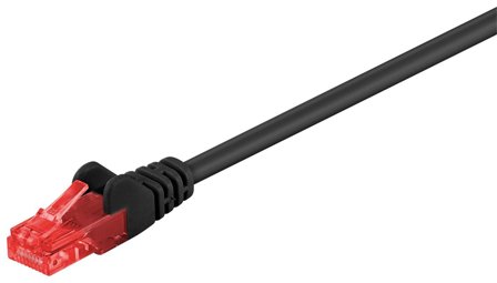 MicroConnect U/UTP CAT6 5M Black PVC