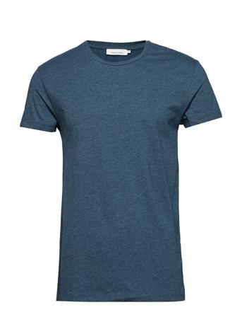 Kronos O-N Ss 273 T-shirts Short-sleeved Blå Samsøe Samsøe