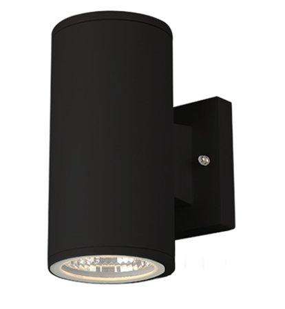 Westal Heron II Veggarmatur svart, 3000 K, Belysning