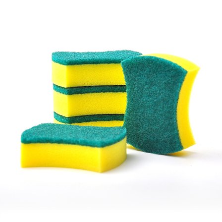 5 stk kjøkkensvamper (midjeform), anti-ripe oppvask