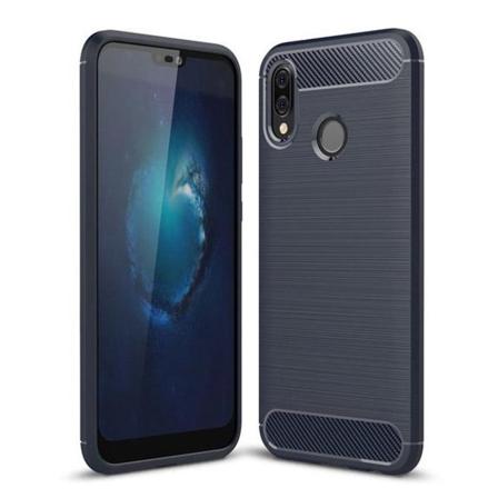 Huawei P20 Lite Skal Carbon Series - Navy Blå