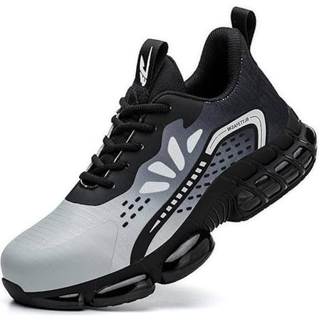 Teräskärkiset lenkkarit miehille ja naisille, kevyet työjalkineet, pistosuojatut, tuhoutumattomat turvajalkineet